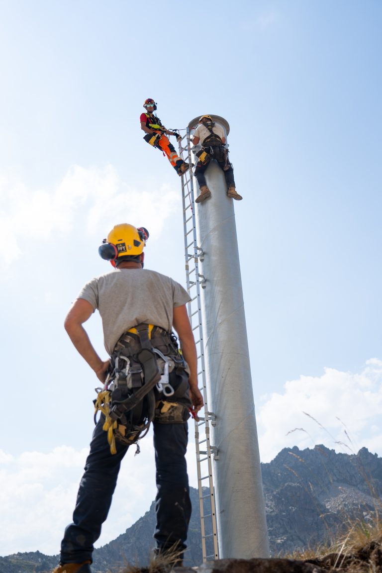 chantier heliportage tourmalet 4 termes remontée mécanique