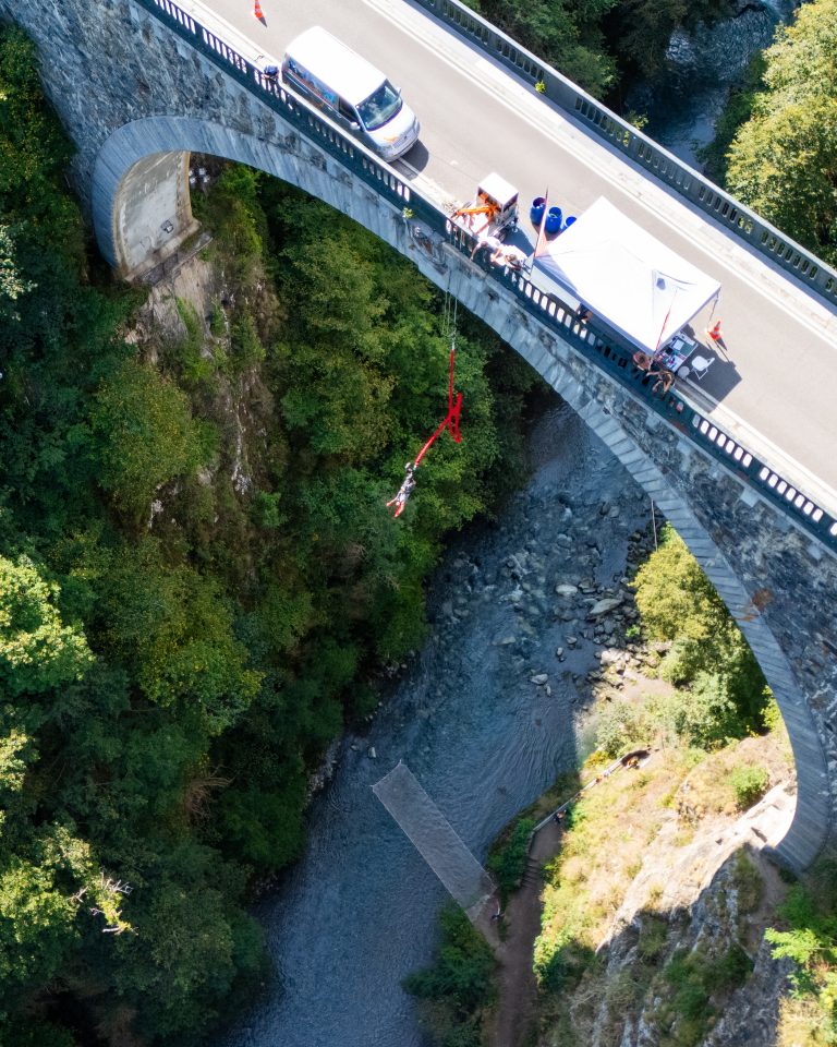 crocodilbungee saut élastique pont napoléon luz