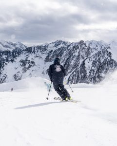 ski cauterets npy freestyle ami copain descente
