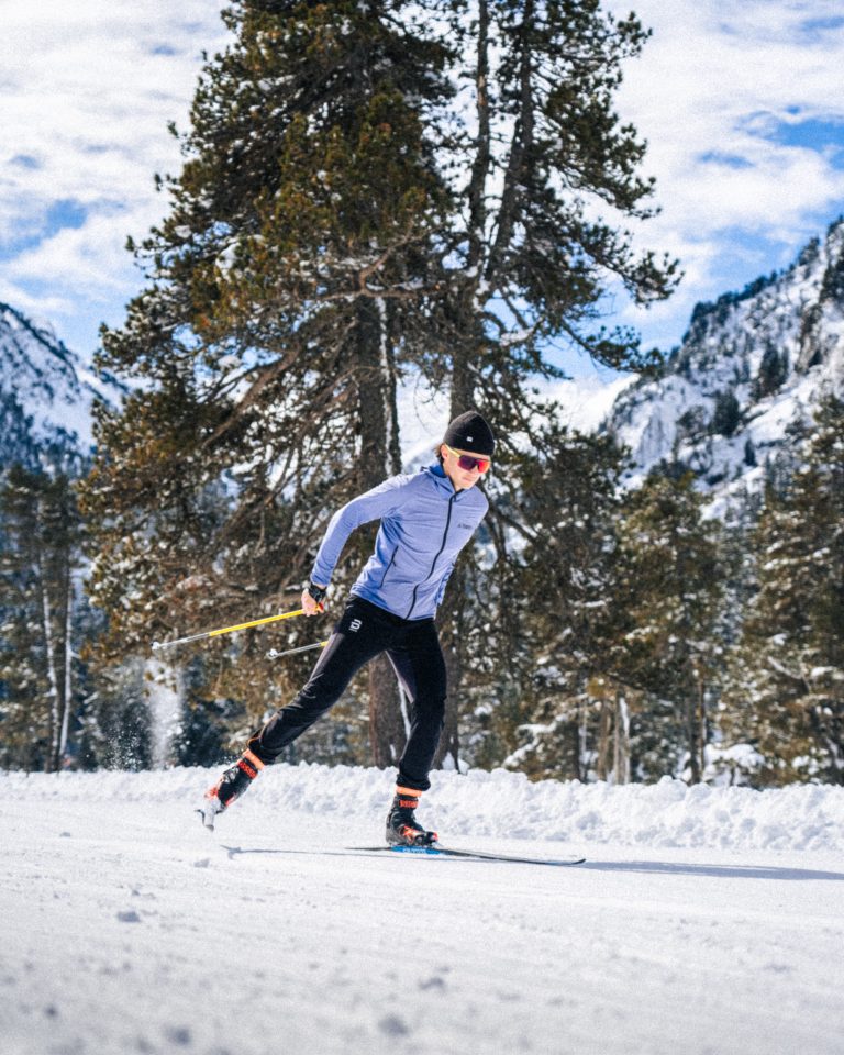 ski de fond marcadau cauterets pont d'espagne hiver